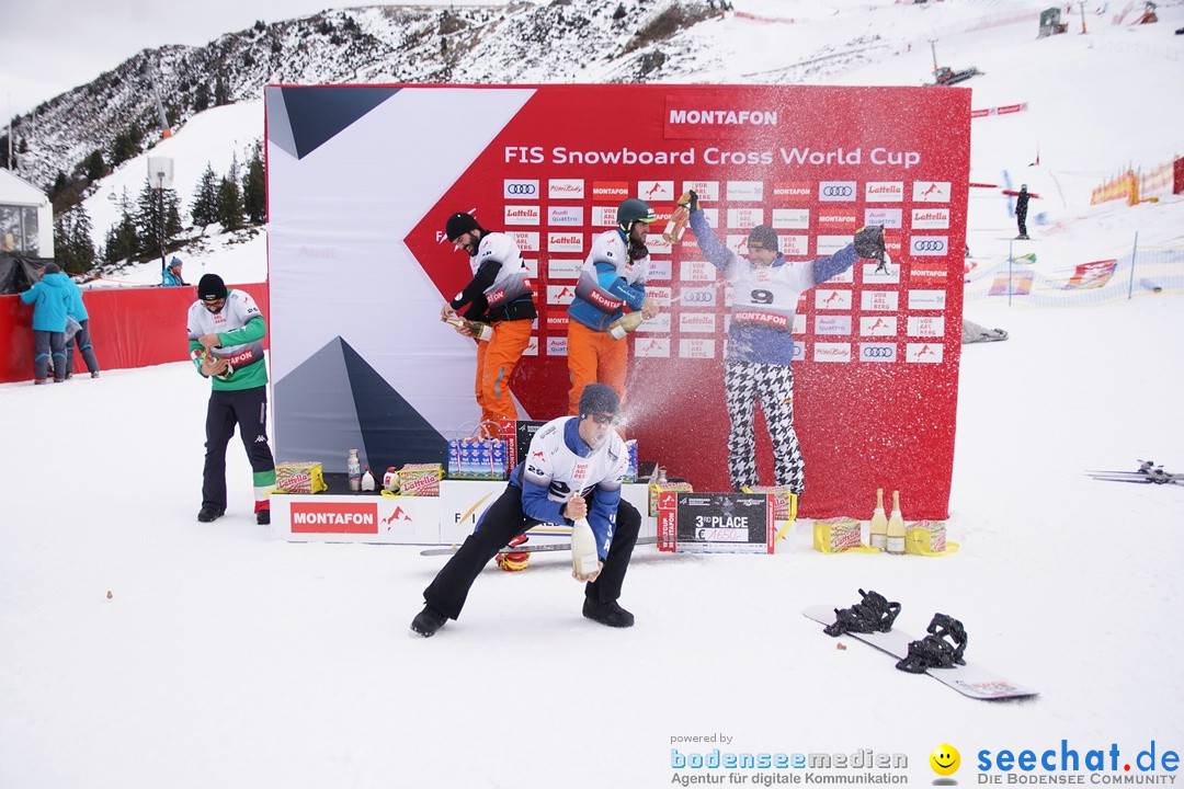 Finale FIS Snowboard Cross Weltcup Team Event: Montafon, 18.12.2016