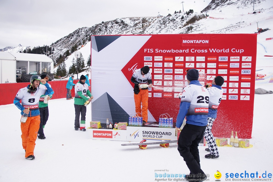 Finale FIS Snowboard Cross Weltcup Team Event: Montafon, 18.12.2016