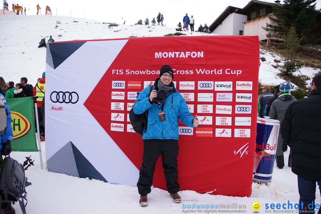 Finale FIS Snowboard Cross Weltcup Team Event: Montafon, 18.12.2016