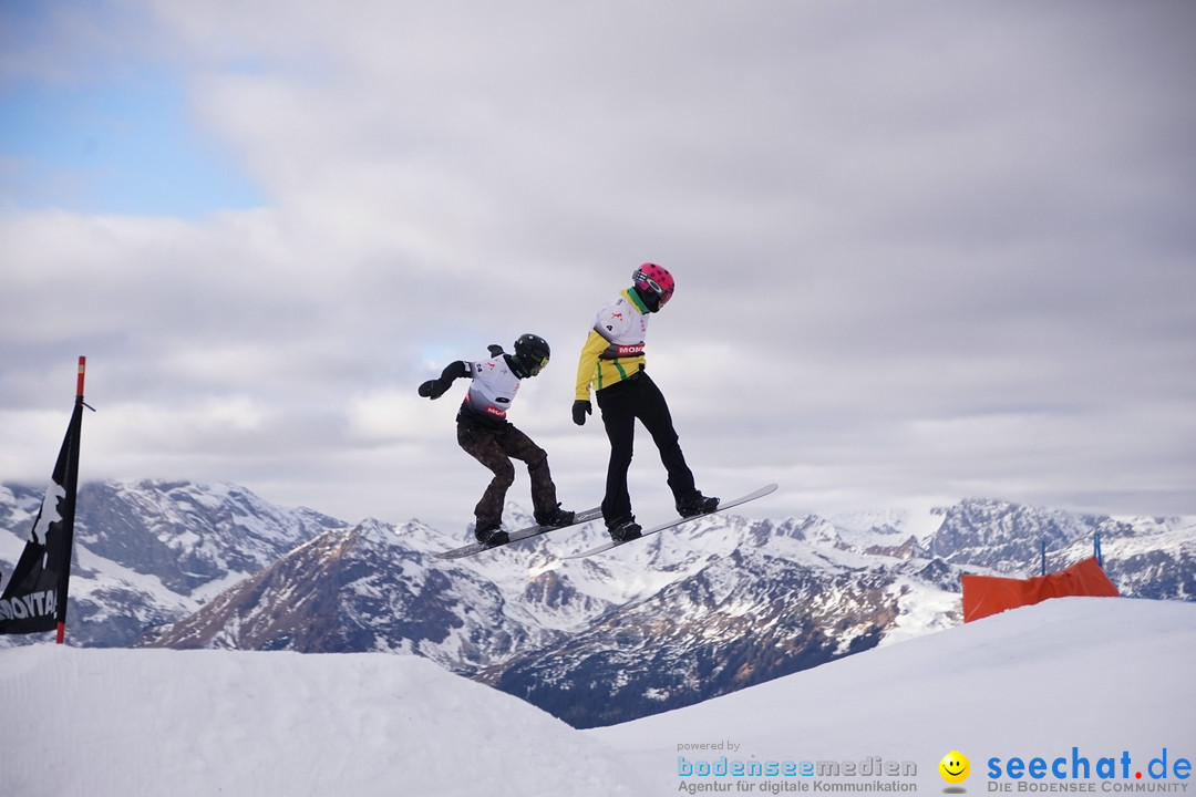 Finale FIS Snowboard Cross Weltcup Team Event: Montafon, 18.12.2016