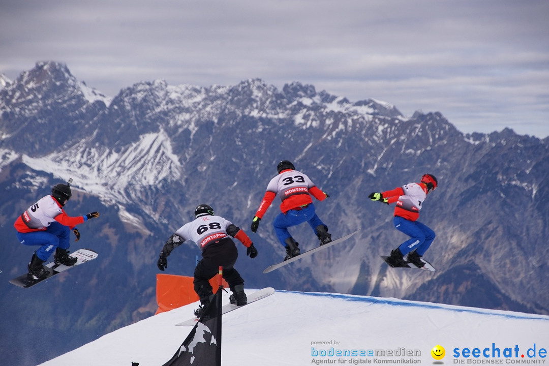 Finale FIS Snowboard Cross Weltcup Team Event: Montafon, 18.12.2016