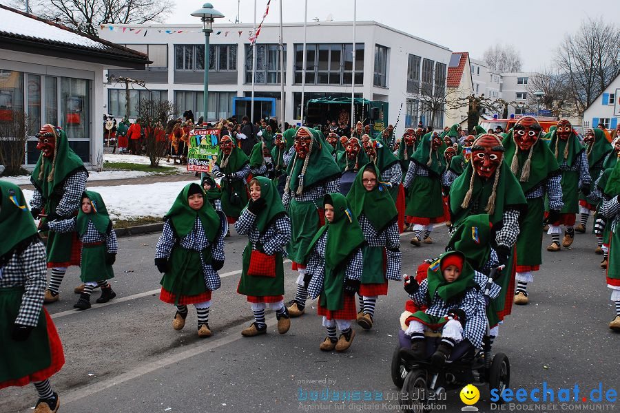 Faschingsumzug: Oberteuringen, 23.01.2010