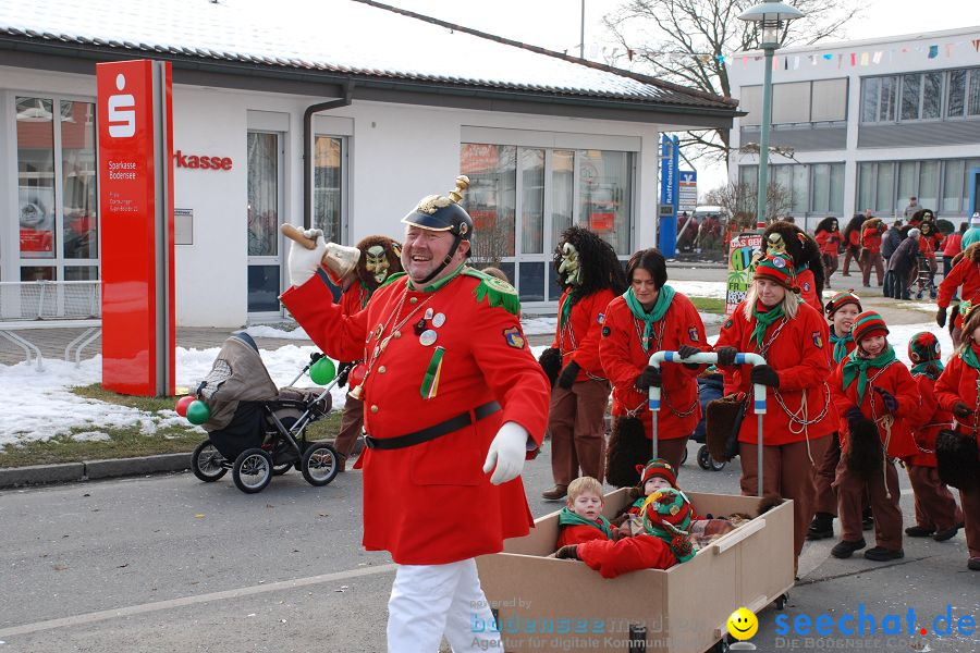 Faschingsumzug: Oberteuringen, 23.01.2010