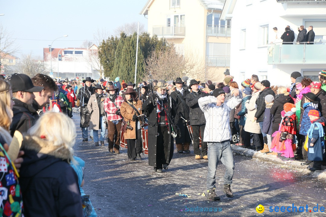 Fastnachtsumzug: Horgenzell bei Ravensburg am Bodensee, 22.01.2017