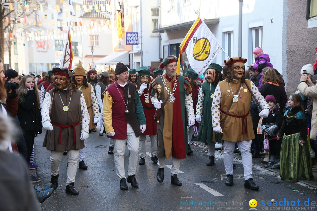 Landschaftstreffen der Fasnachtslandschaft: Markdorf am Bodensee, 29.01.201