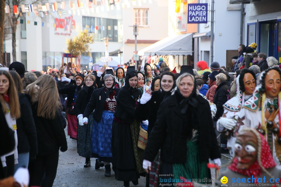 Landschaftstreffen der Fasnachtslandschaft: Markdorf am Bodensee, 29.01.201