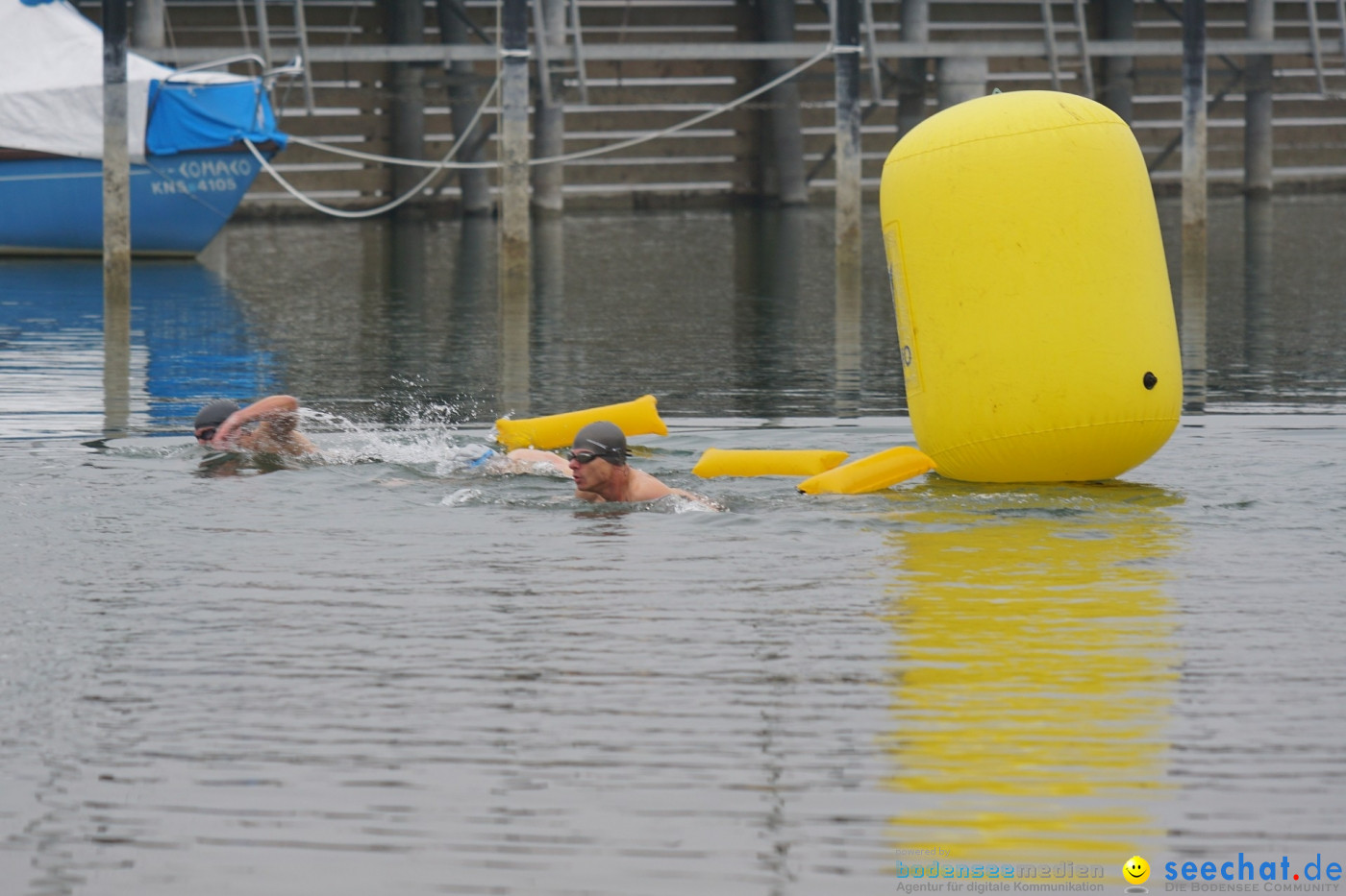 Lake Constance Eisman by Aqua Sphere: Ludwigshafen am Bodensee, 11.02.2017