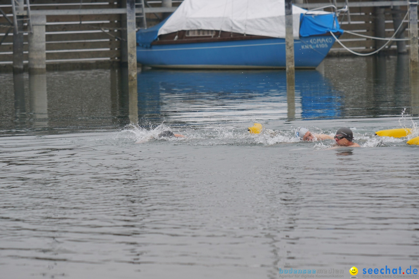 Lake Constance Eisman by Aqua Sphere: Ludwigshafen am Bodensee, 11.02.2017