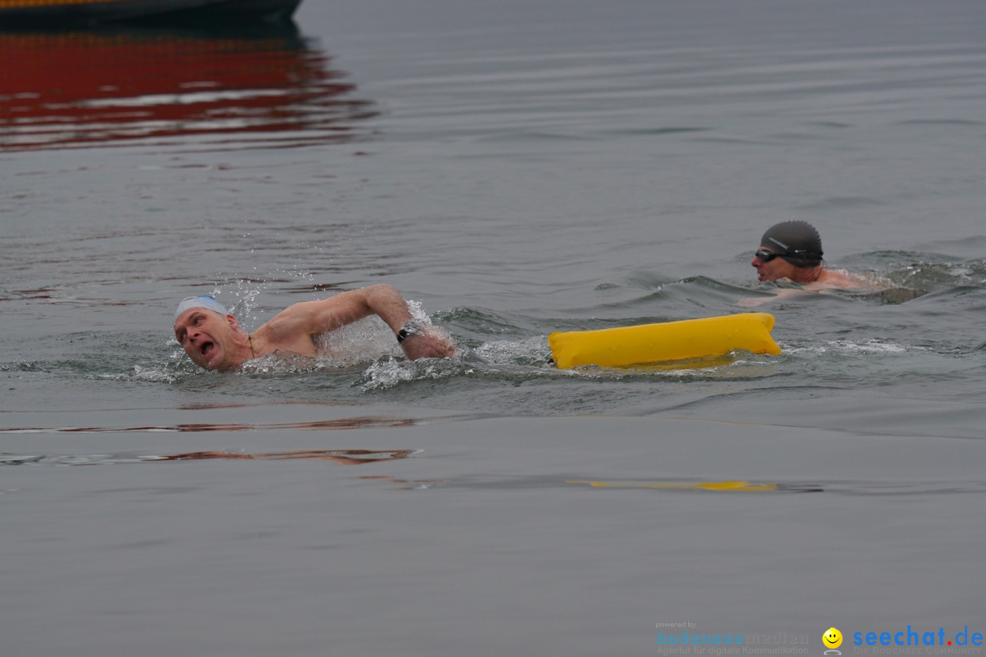 Lake Constance Eisman by Aqua Sphere: Ludwigshafen am Bodensee, 11.02.2017