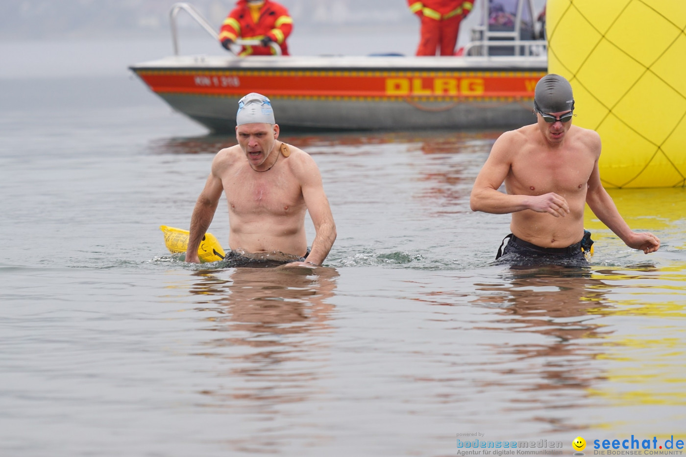 Lake Constance Eisman by Aqua Sphere: Ludwigshafen am Bodensee, 11.02.2017