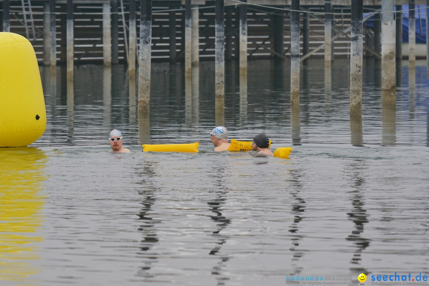 Lake Constance Eisman by Aqua Sphere: Ludwigshafen am Bodensee, 11.02.2017