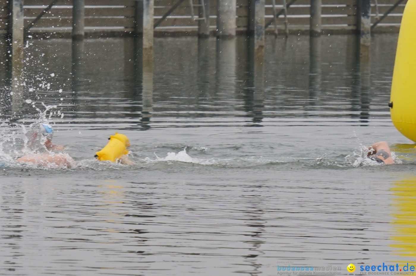 Lake Constance Eisman by Aqua Sphere: Ludwigshafen am Bodensee, 11.02.2017