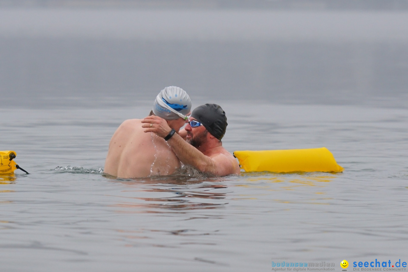 Lake Constance Eisman by Aqua Sphere: Ludwigshafen am Bodensee, 11.02.2017