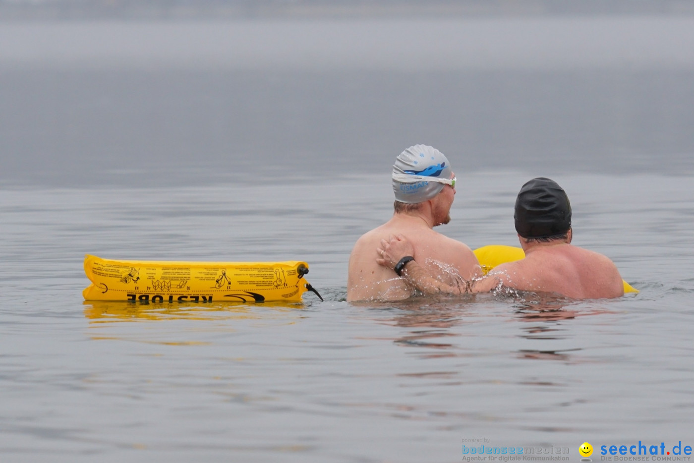 Lake Constance Eisman by Aqua Sphere: Ludwigshafen am Bodensee, 11.02.2017