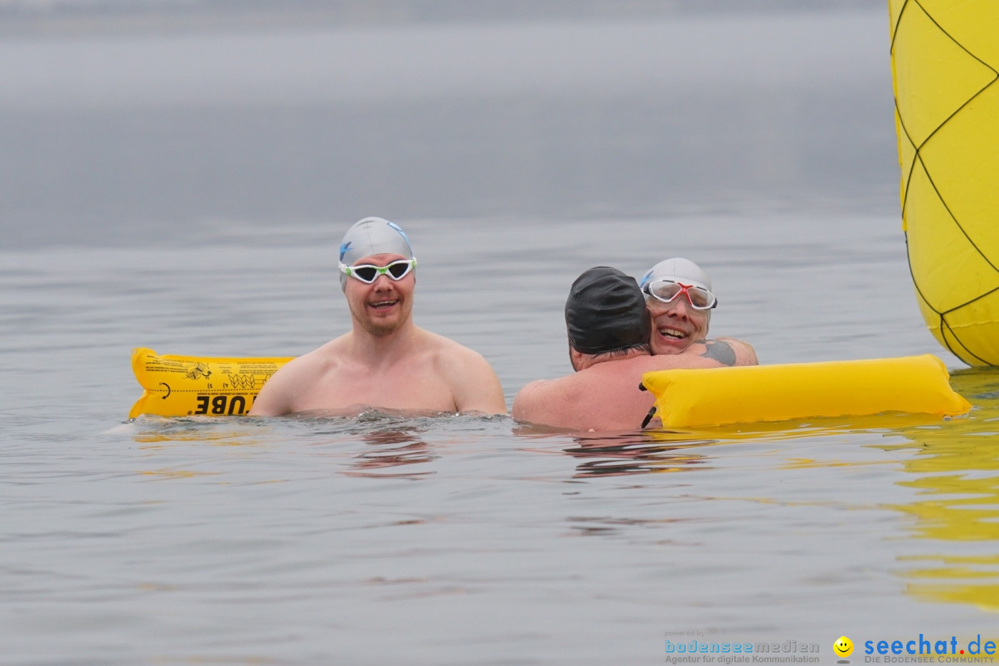 Lake Constance Eisman by Aqua Sphere: Ludwigshafen am Bodensee, 11.02.2017