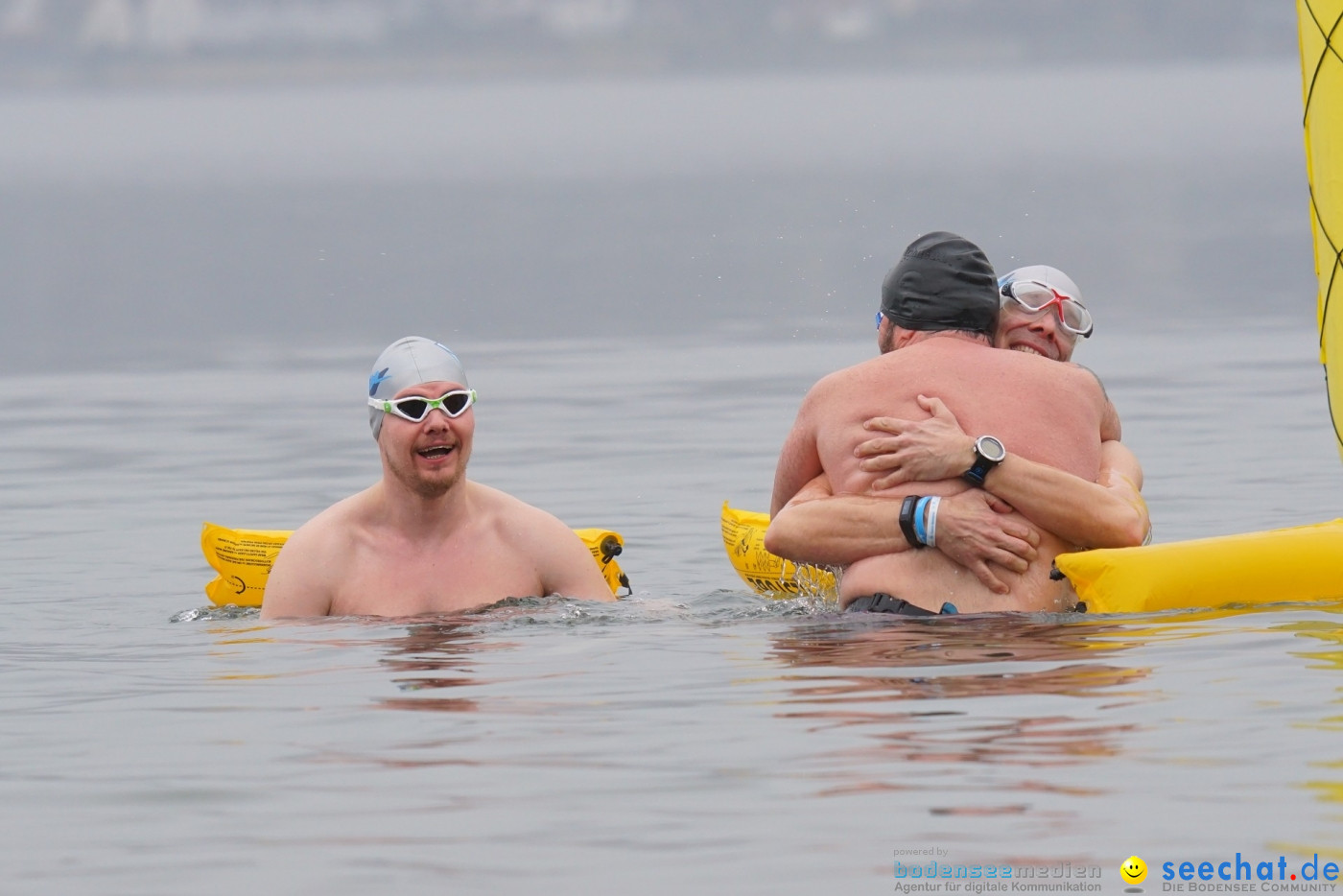 Lake Constance Eisman by Aqua Sphere: Ludwigshafen am Bodensee, 11.02.2017