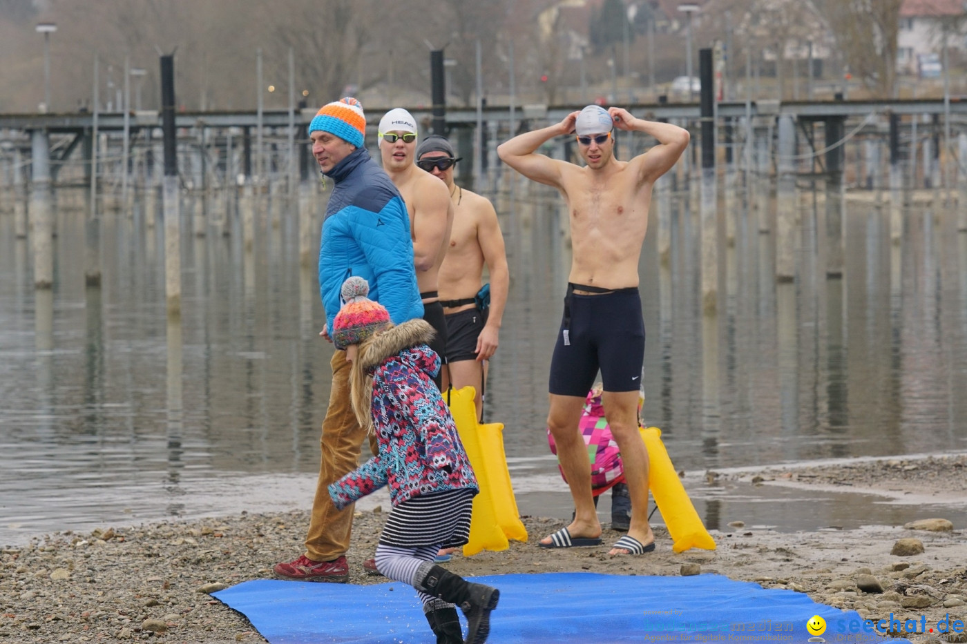 Lake Constance Eisman by Aqua Sphere: Ludwigshafen am Bodensee, 11.02.2017