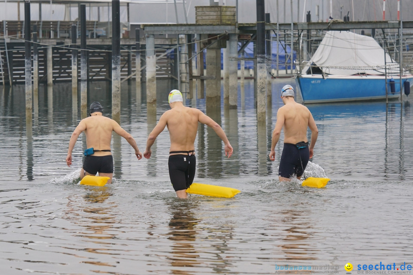 Lake Constance Eisman by Aqua Sphere: Ludwigshafen am Bodensee, 11.02.2017