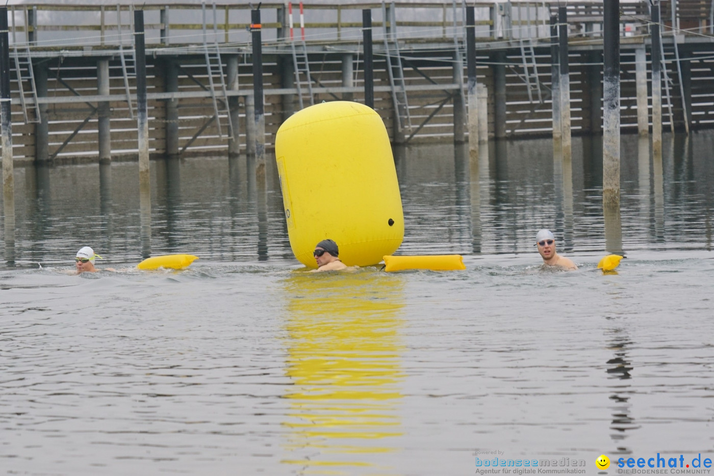 Lake Constance Eisman by Aqua Sphere: Ludwigshafen am Bodensee, 11.02.2017