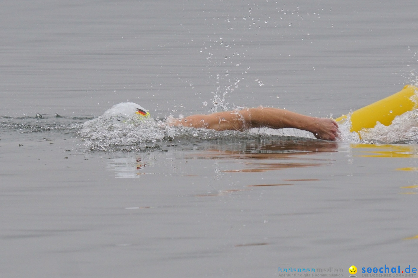 Lake Constance Eisman by Aqua Sphere: Ludwigshafen am Bodensee, 11.02.2017