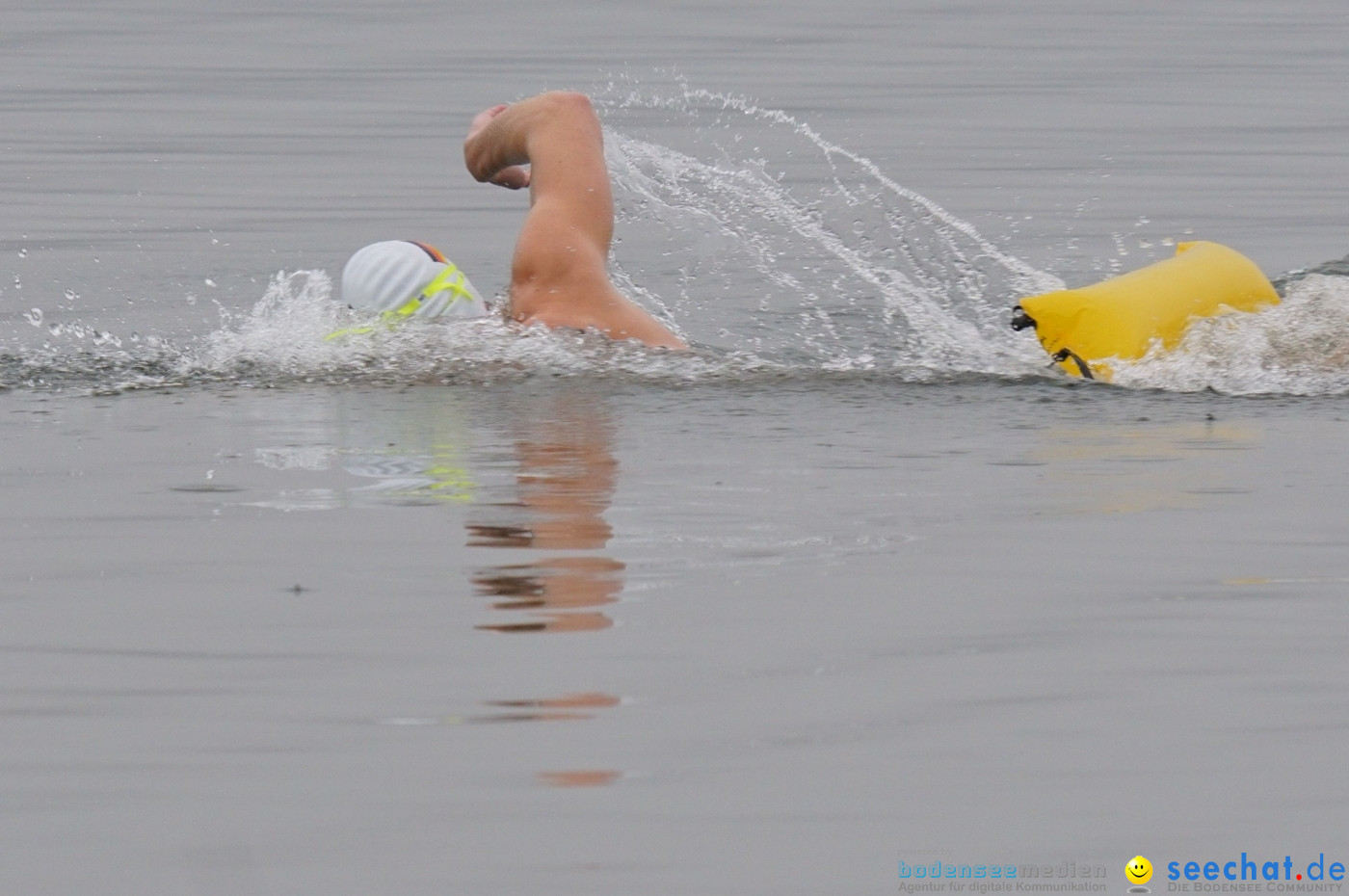 Lake Constance Eisman by Aqua Sphere: Ludwigshafen am Bodensee, 11.02.2017