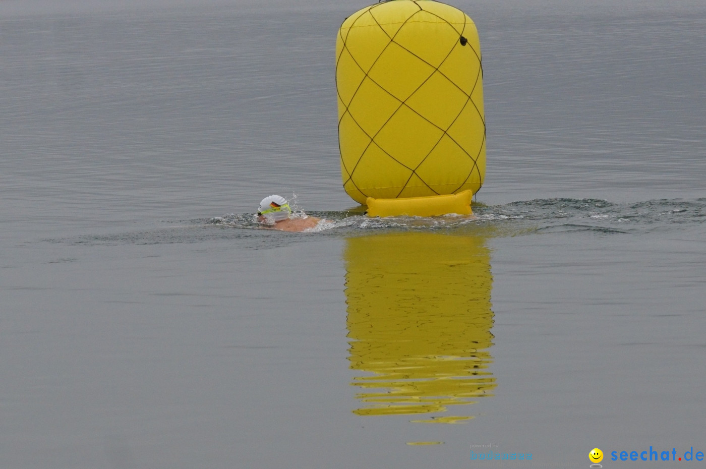 Lake Constance Eisman by Aqua Sphere: Ludwigshafen am Bodensee, 11.02.2017