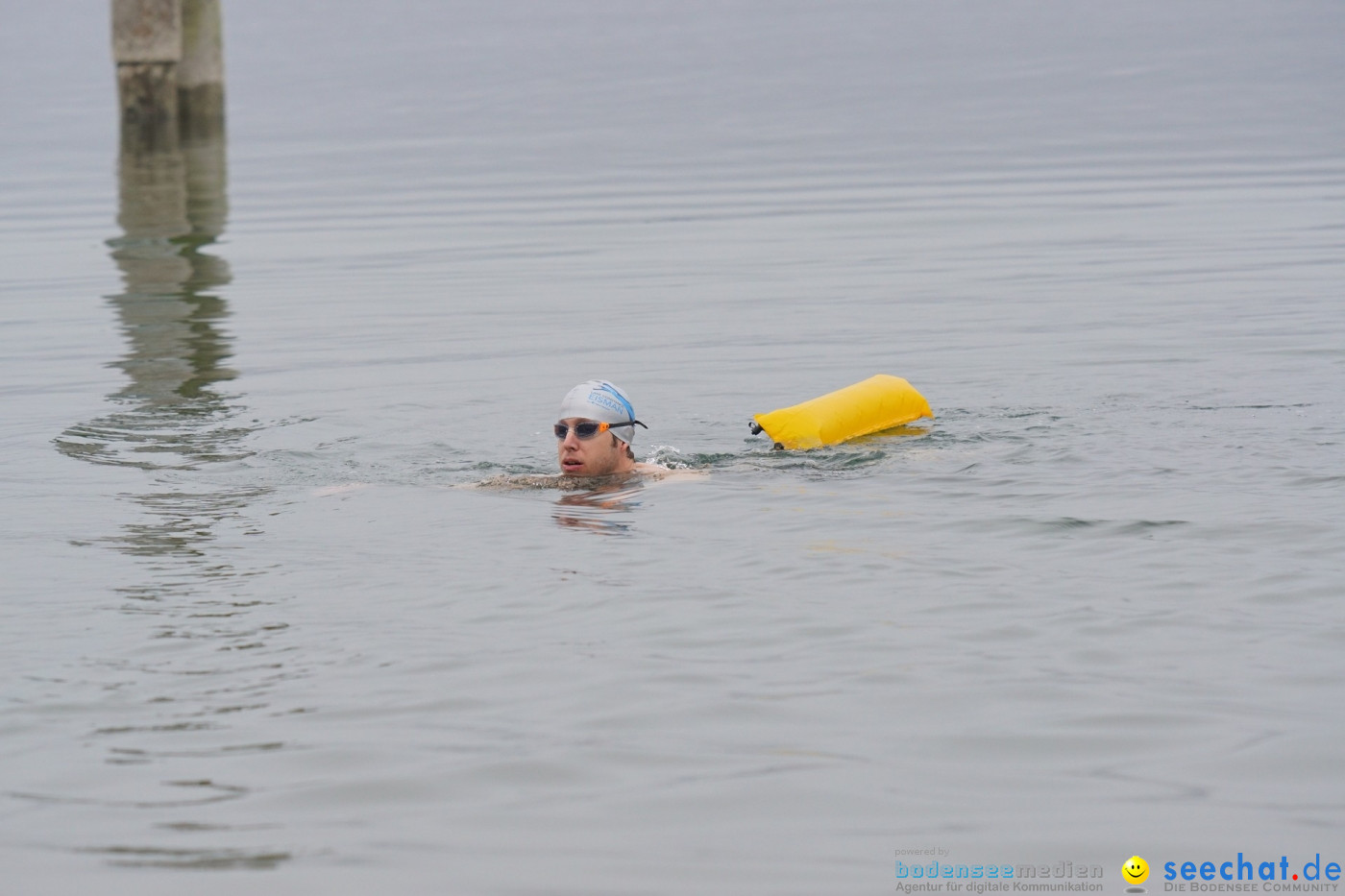 Lake Constance Eisman by Aqua Sphere: Ludwigshafen am Bodensee, 11.02.2017