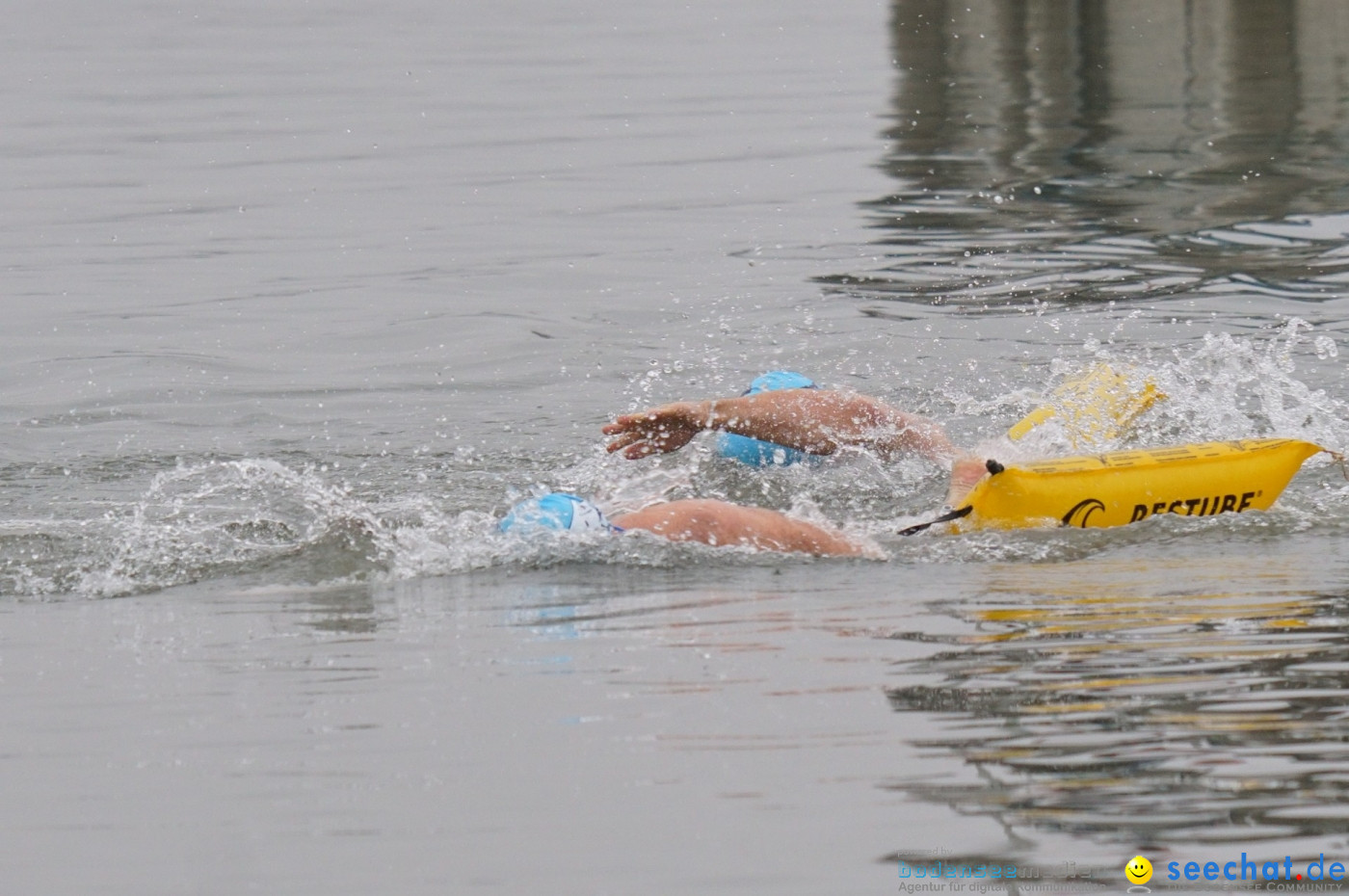 Lake Constance Eisman by Aqua Sphere: Ludwigshafen am Bodensee, 11.02.2017