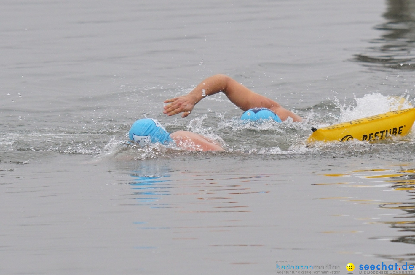 Lake Constance Eisman by Aqua Sphere: Ludwigshafen am Bodensee, 11.02.2017