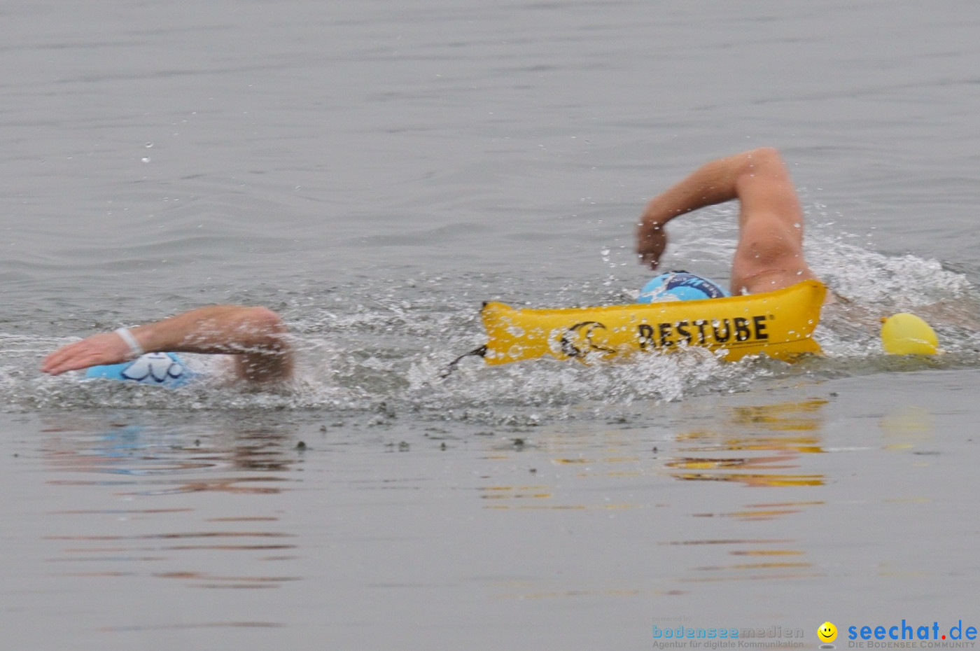 Lake Constance Eisman by Aqua Sphere: Ludwigshafen am Bodensee, 11.02.2017