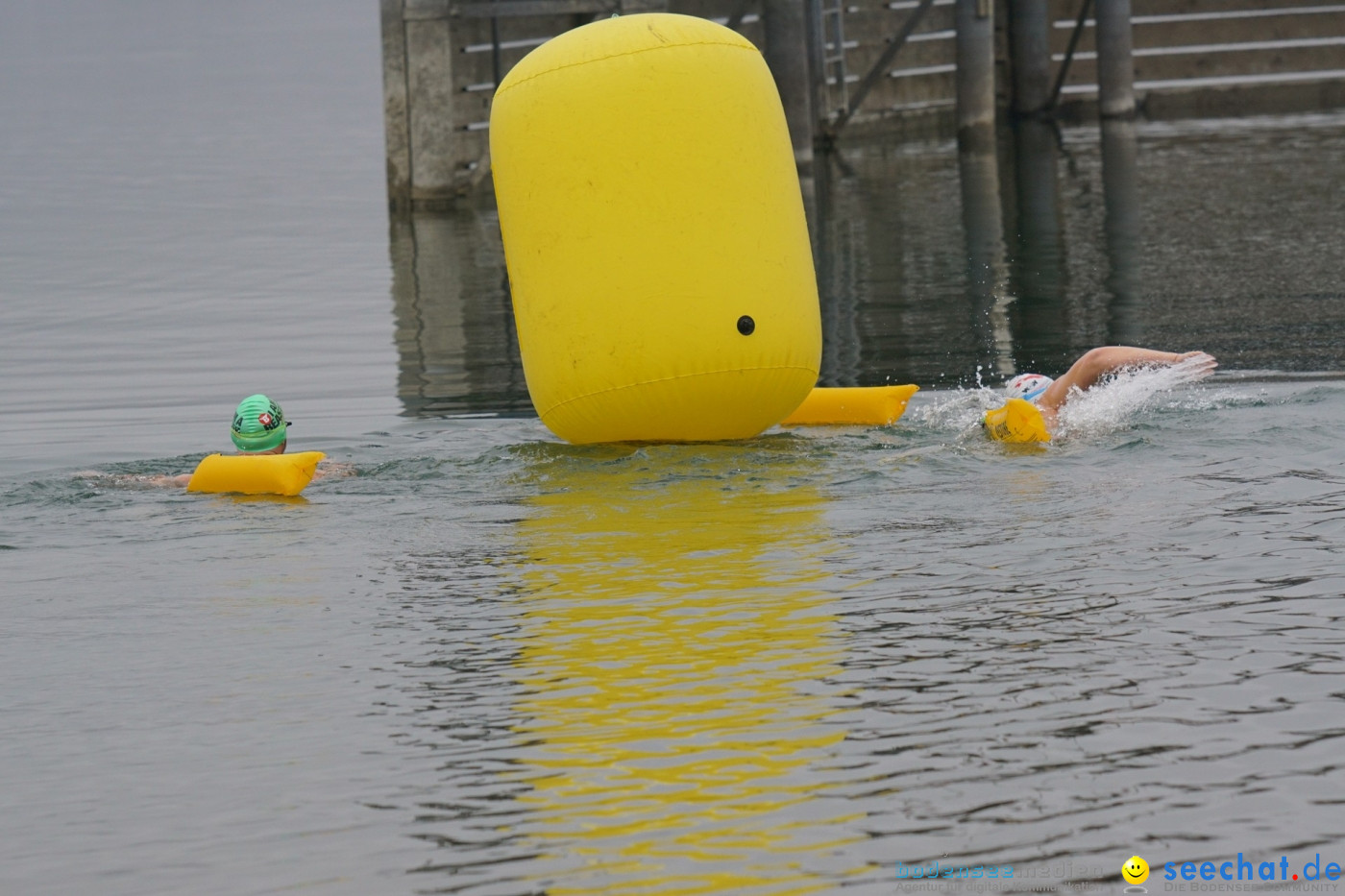 Lake Constance Eisman by Aqua Sphere: Ludwigshafen am Bodensee, 11.02.2017