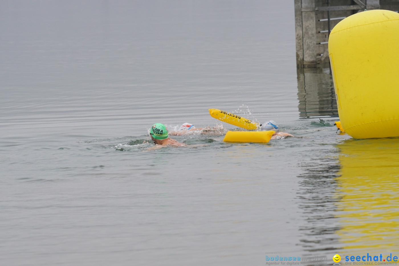 Lake Constance Eisman by Aqua Sphere: Ludwigshafen am Bodensee, 11.02.2017