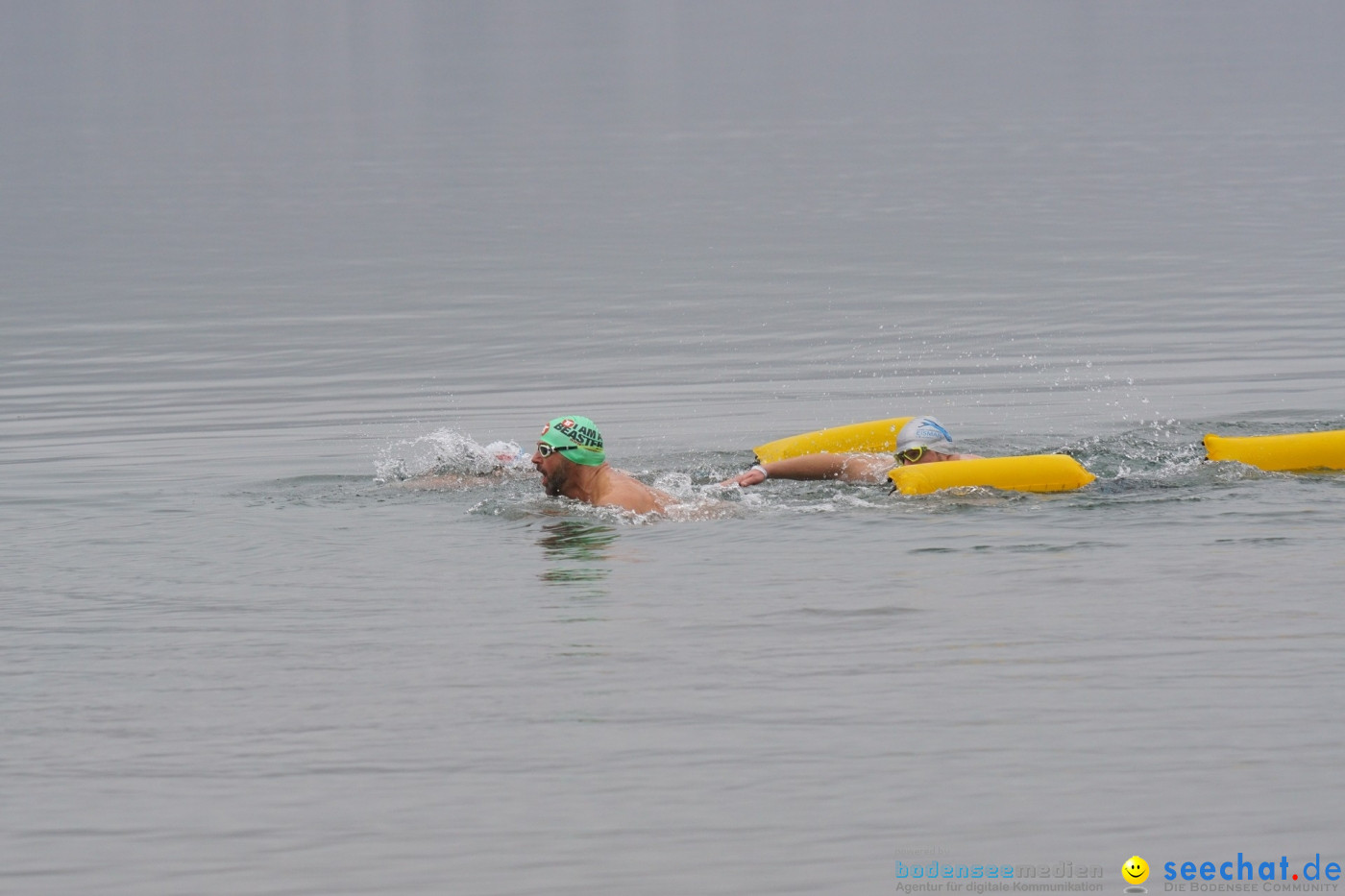 Lake Constance Eisman by Aqua Sphere: Ludwigshafen am Bodensee, 11.02.2017