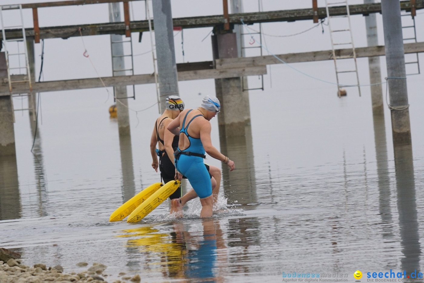 Lake Constance Eisman by Aqua Sphere: Ludwigshafen am Bodensee, 11.02.2017