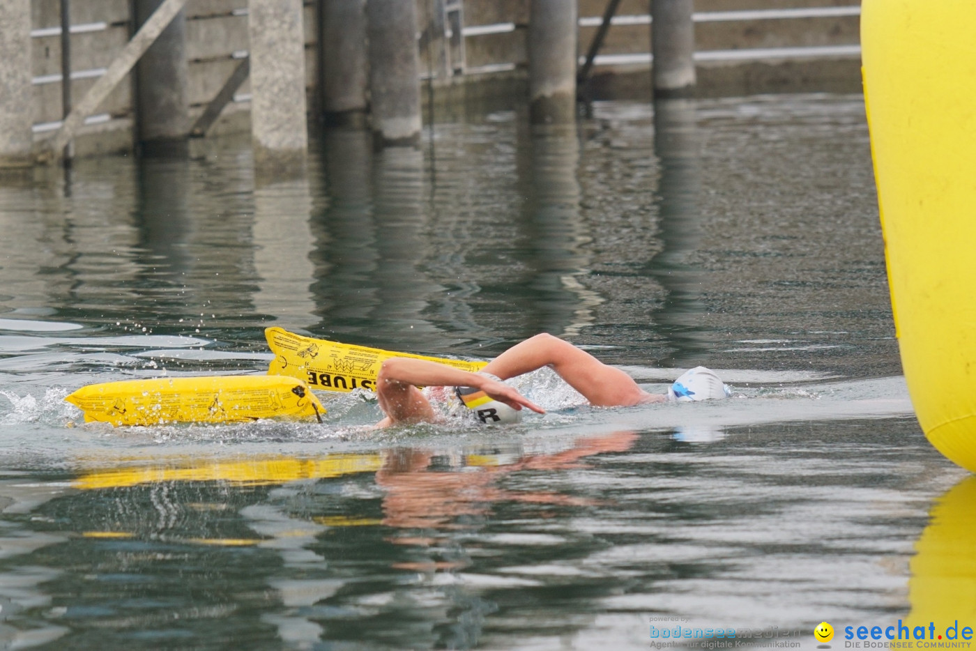 Lake Constance Eisman by Aqua Sphere: Ludwigshafen am Bodensee, 11.02.2017