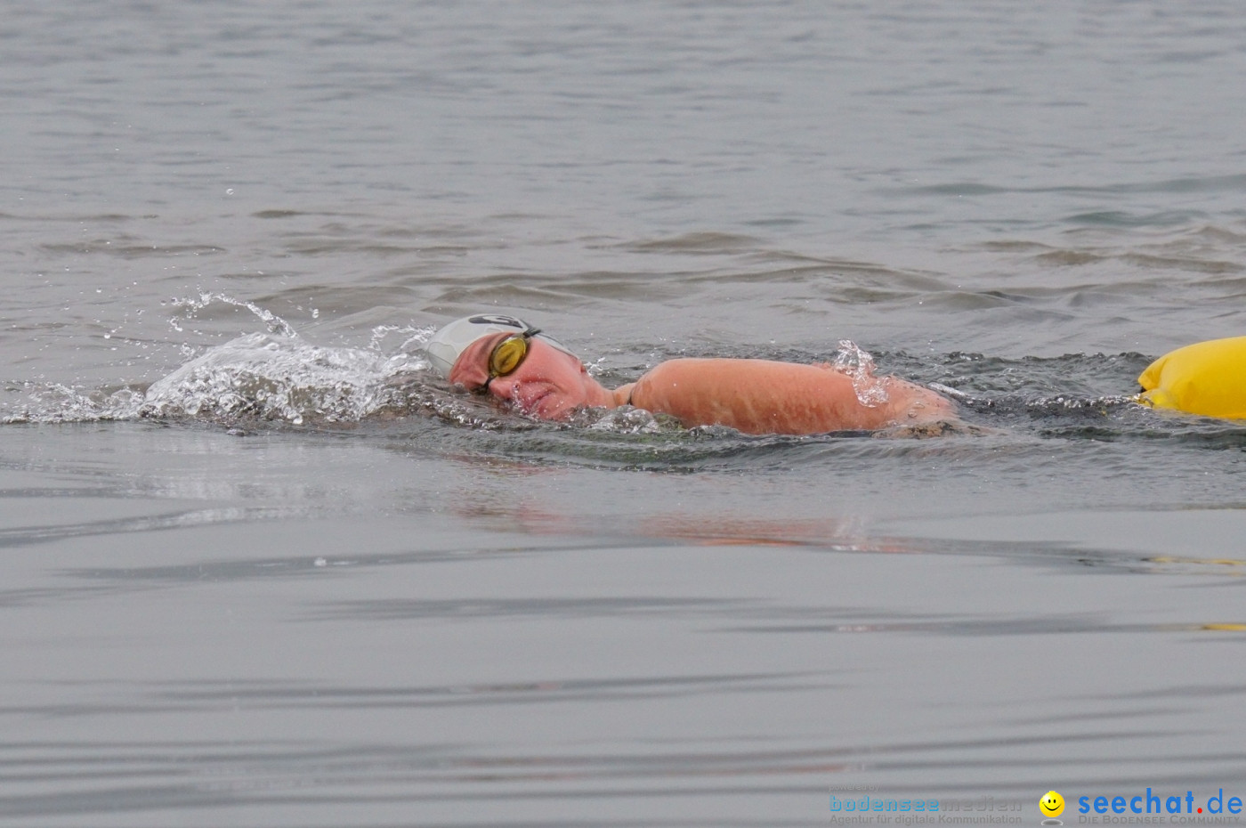 Lake Constance Eisman by Aqua Sphere: Ludwigshafen am Bodensee, 11.02.2017