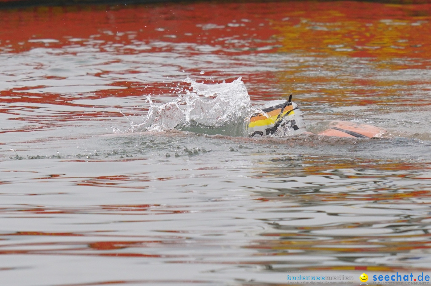 Lake Constance Eisman by Aqua Sphere: Ludwigshafen am Bodensee, 11.02.2017