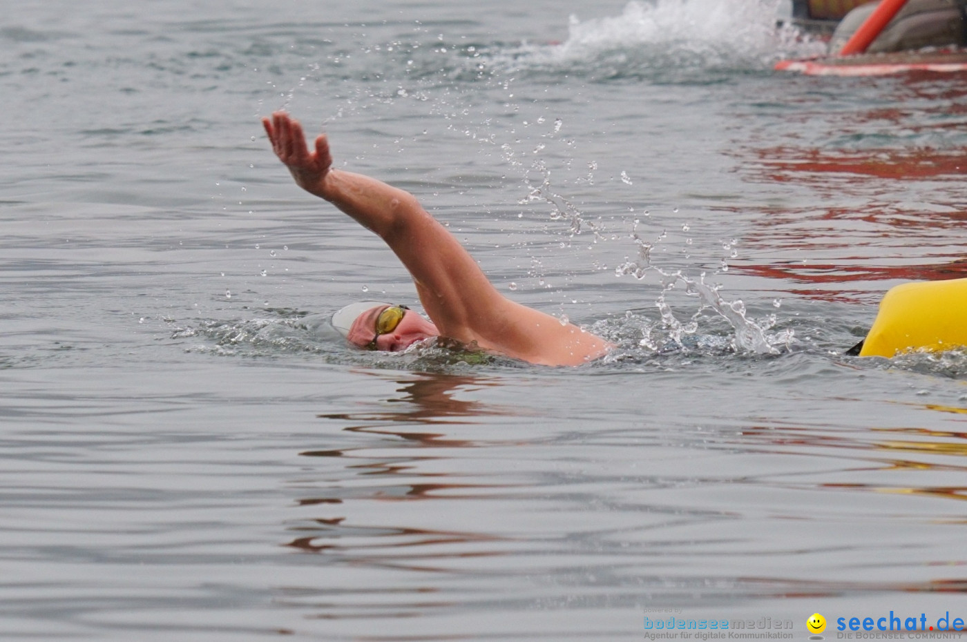 Lake Constance Eisman by Aqua Sphere: Ludwigshafen am Bodensee, 11.02.2017