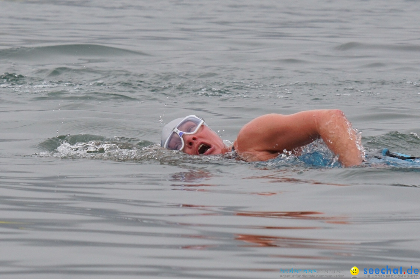 Lake Constance Eisman by Aqua Sphere: Ludwigshafen am Bodensee, 11.02.2017