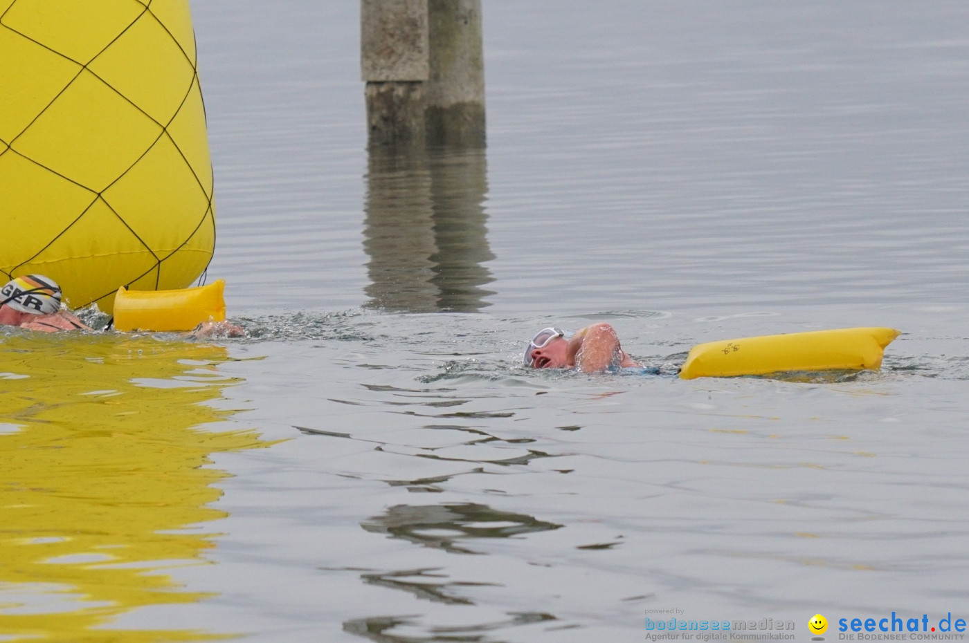 Lake Constance Eisman by Aqua Sphere: Ludwigshafen am Bodensee, 11.02.2017