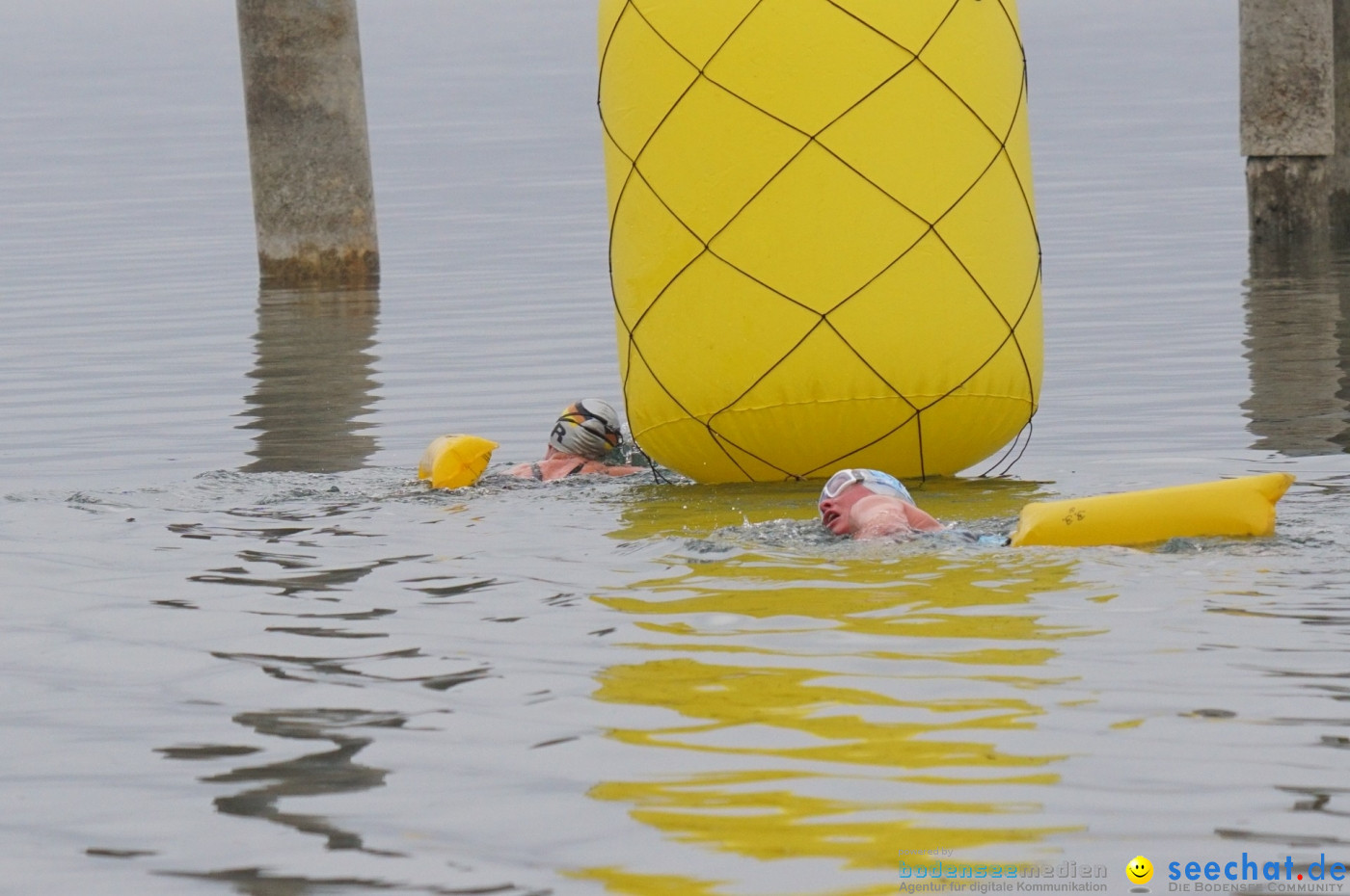 Lake Constance Eisman by Aqua Sphere: Ludwigshafen am Bodensee, 11.02.2017