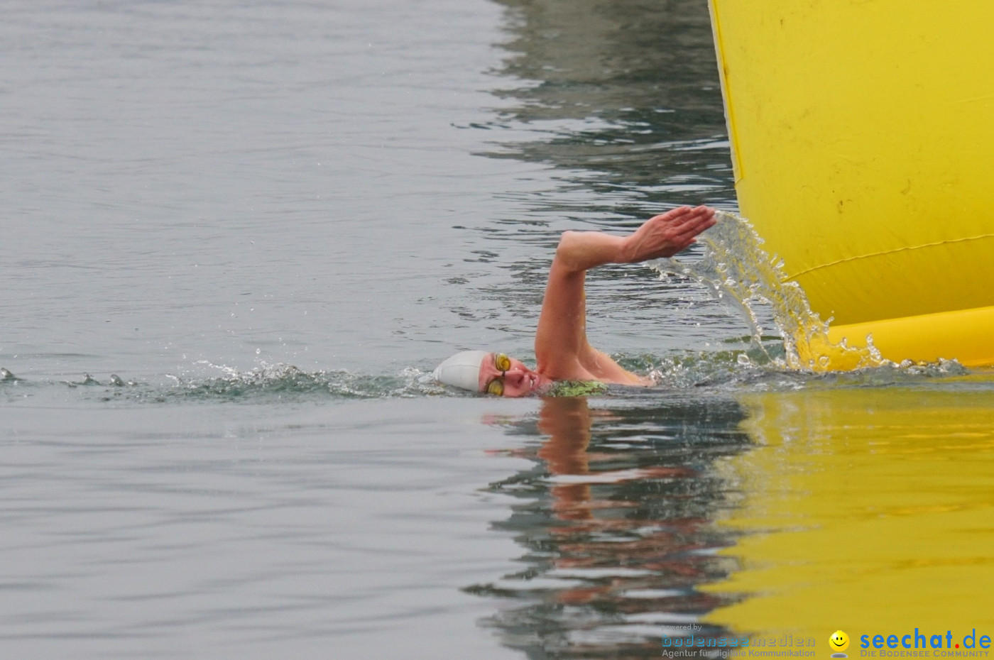 Lake Constance Eisman by Aqua Sphere: Ludwigshafen am Bodensee, 11.02.2017