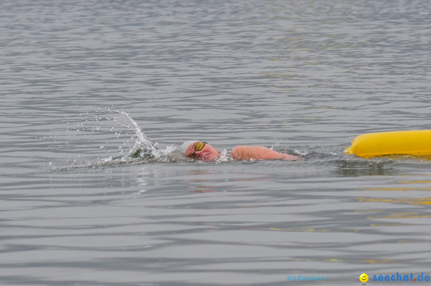 Lake Constance Eisman by Aqua Sphere: Ludwigshafen am Bodensee, 11.02.2017