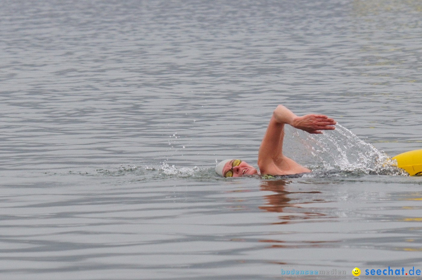 Lake Constance Eisman by Aqua Sphere: Ludwigshafen am Bodensee, 11.02.2017