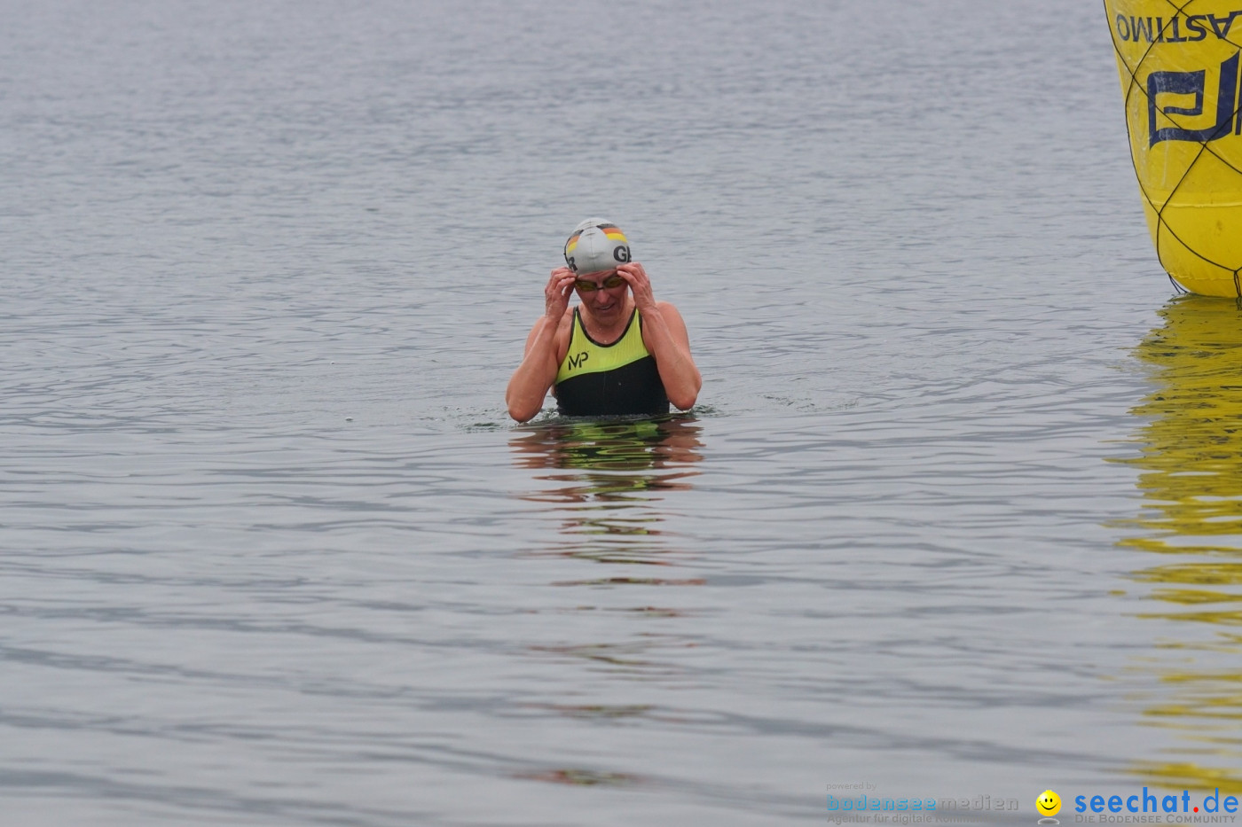 Lake Constance Eisman by Aqua Sphere: Ludwigshafen am Bodensee, 11.02.2017