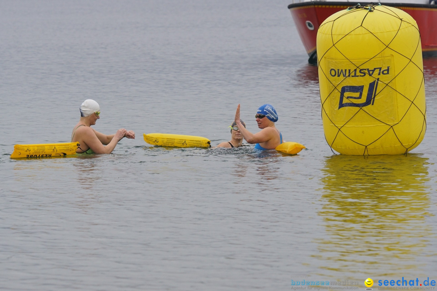 Lake Constance Eisman by Aqua Sphere: Ludwigshafen am Bodensee, 11.02.2017