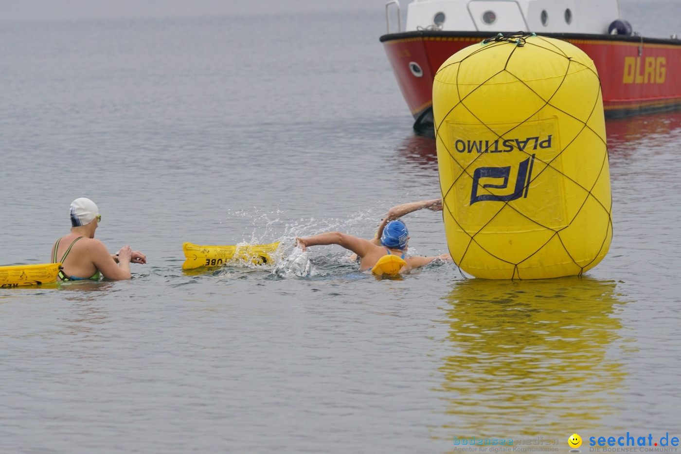 Lake Constance Eisman by Aqua Sphere: Ludwigshafen am Bodensee, 11.02.2017