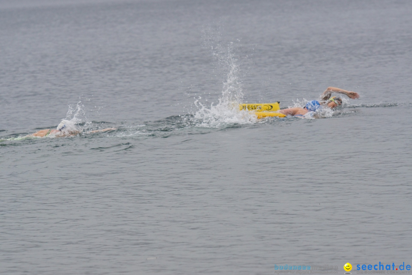 Lake Constance Eisman by Aqua Sphere: Ludwigshafen am Bodensee, 11.02.2017