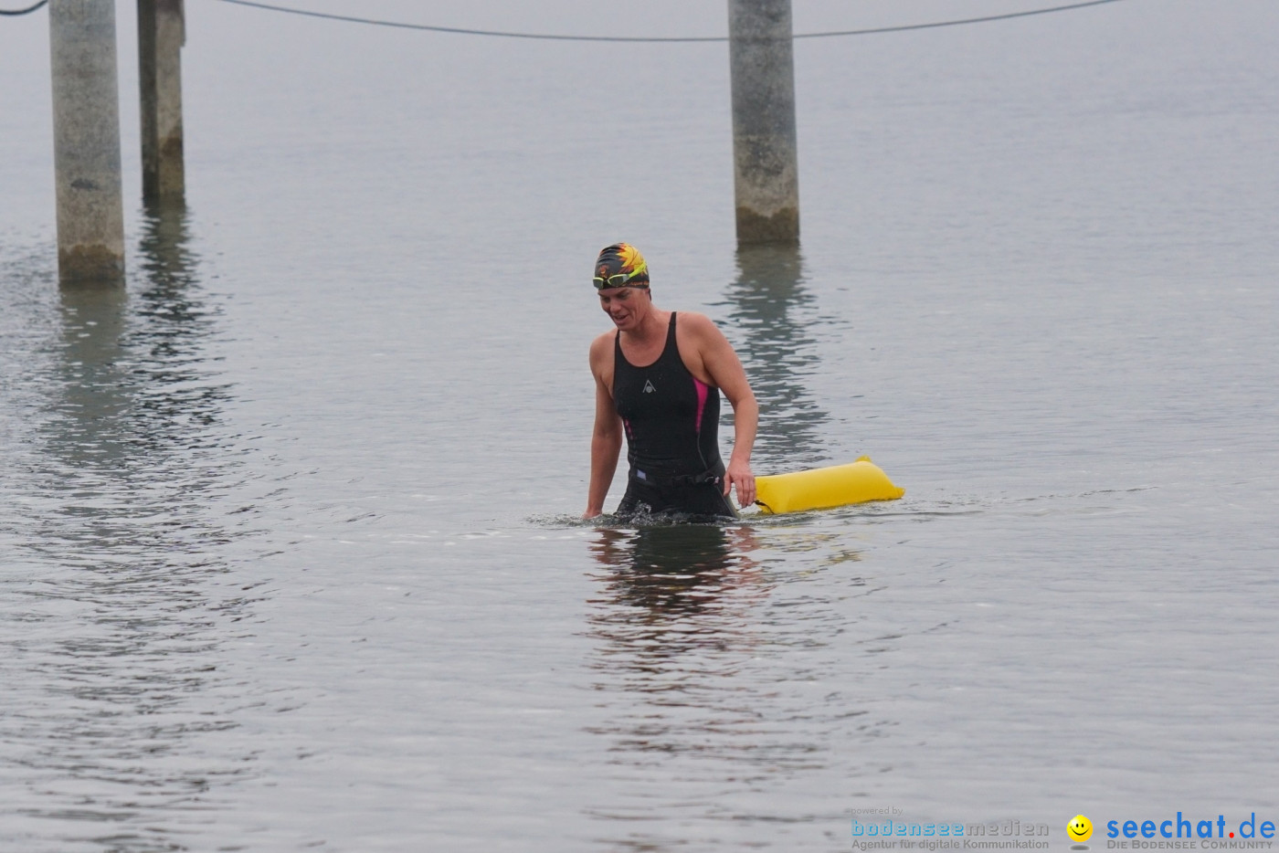 Lake Constance Eisman by Aqua Sphere: Ludwigshafen am Bodensee, 11.02.2017