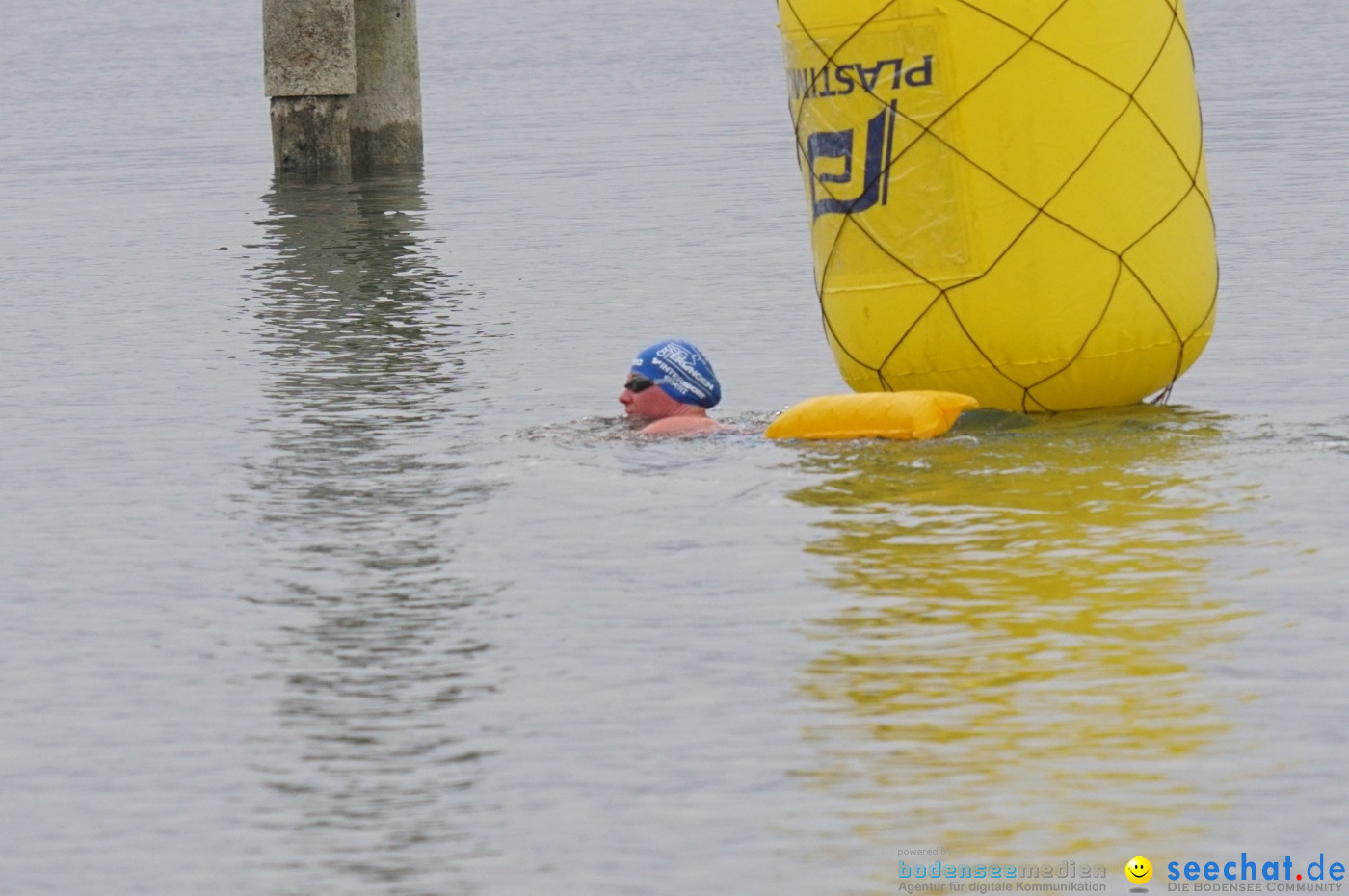 Lake Constance Eisman by Aqua Sphere: Ludwigshafen am Bodensee, 11.02.2017